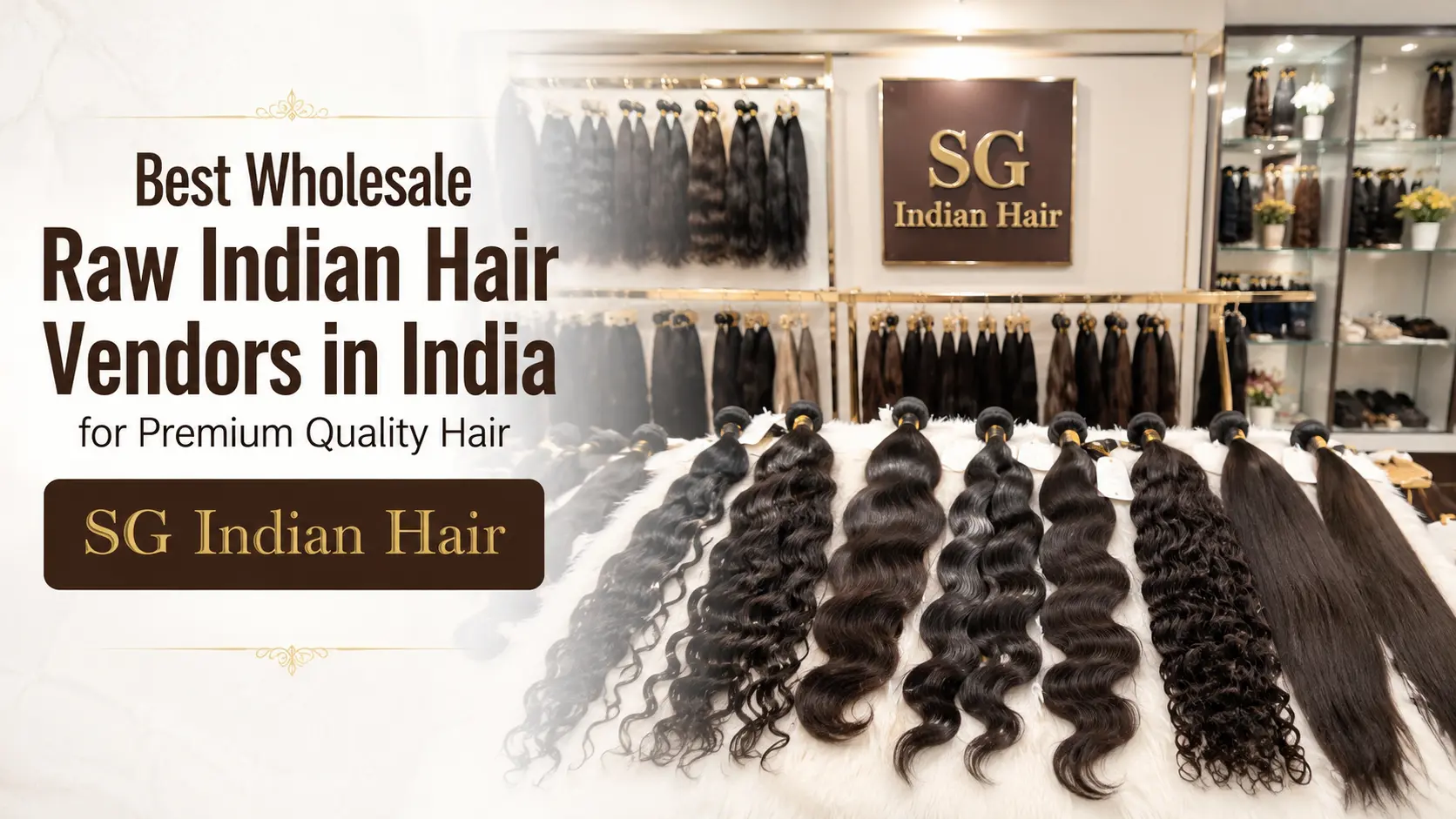 Best Wholesale Raw Indian Hair Vendors in India for Premium Quality Hair